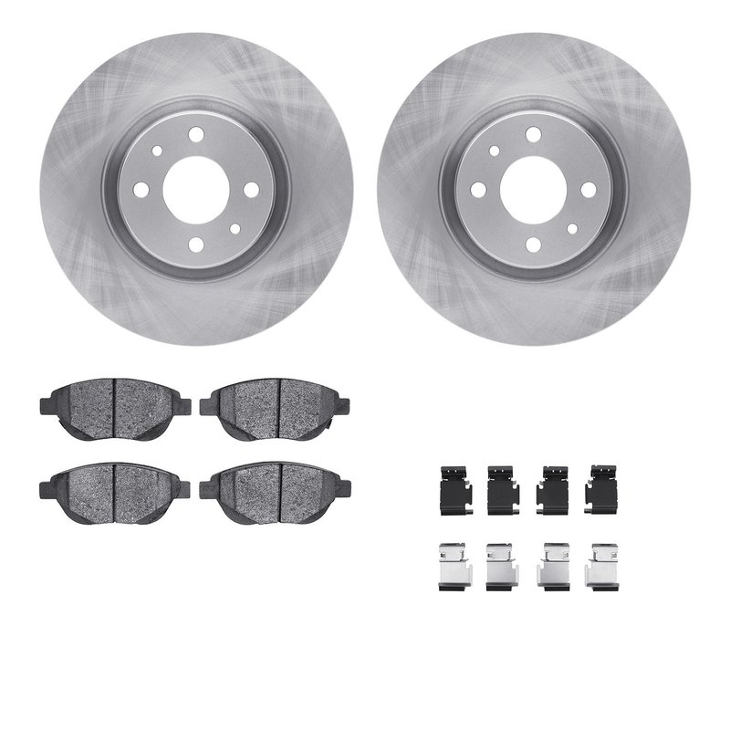 Dynamite Friction 6612-07015 Disc Brake Kit - Front