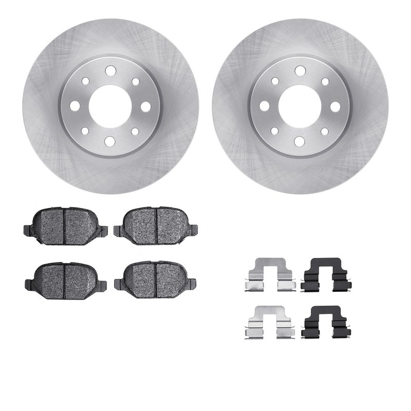 Dynamite Friction 6612-07019 Disc Brake Kit - Rear