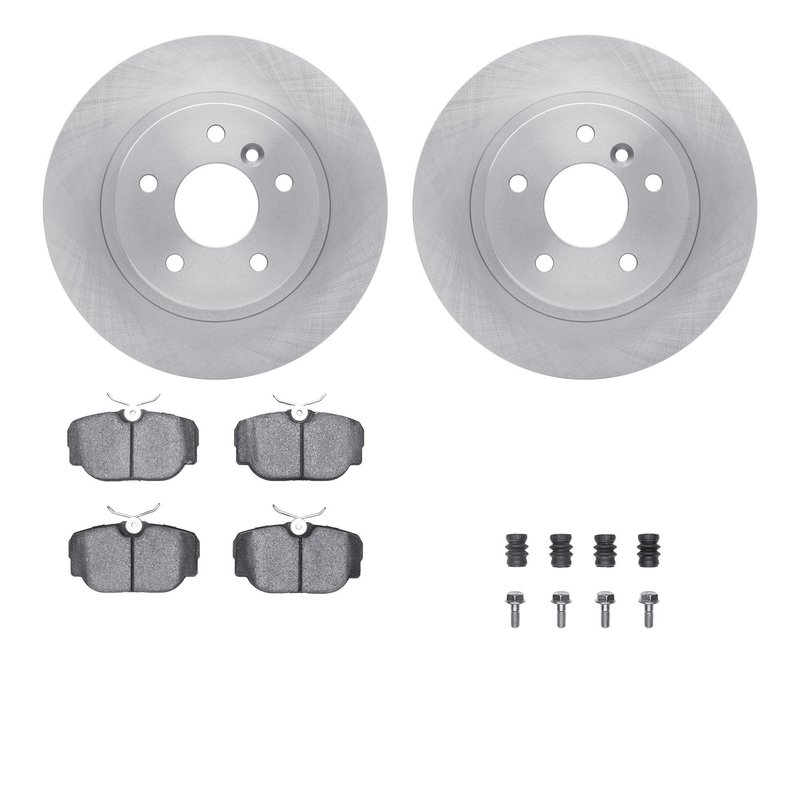 Dynamite Friction 6612-11007 Disc Brake Kit - Rear