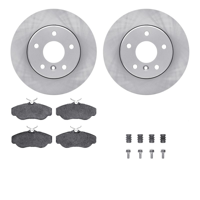 Dynamite Friction 6612-11011 Disc Brake Kit - Front