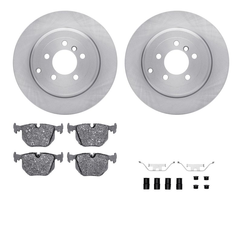 Dynamite Friction 6612-11019 Disc Brake Kit - Rear