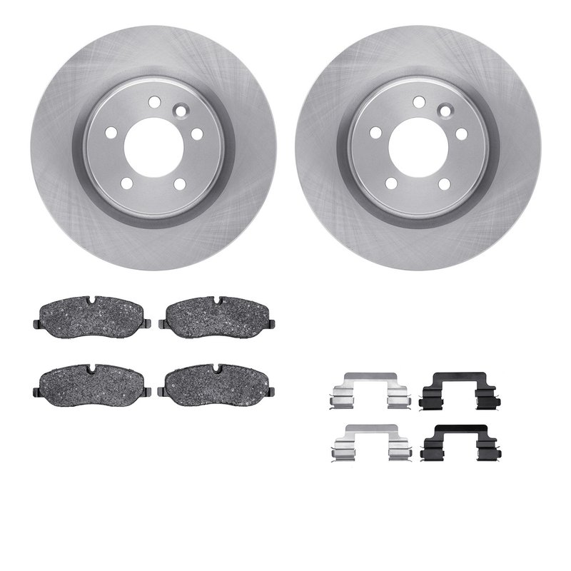 Dynamite Friction 6612-11023 Disc Brake Kit - Front