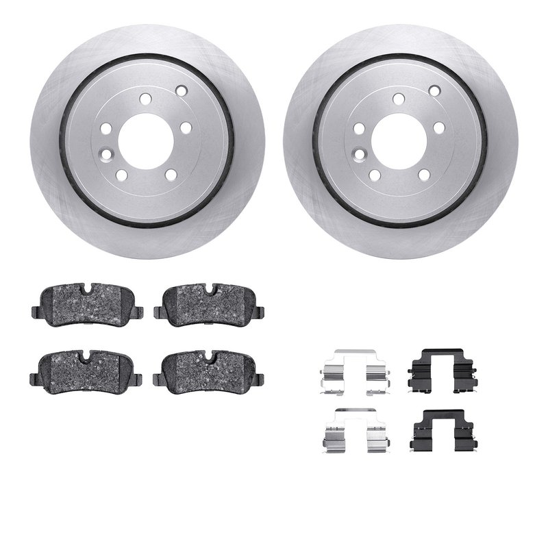 Dynamite Friction 6612-11031 Disc Brake Kit - Rear