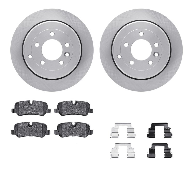Dynamite Friction 6612-11043 Disc Brake Kit - Rear