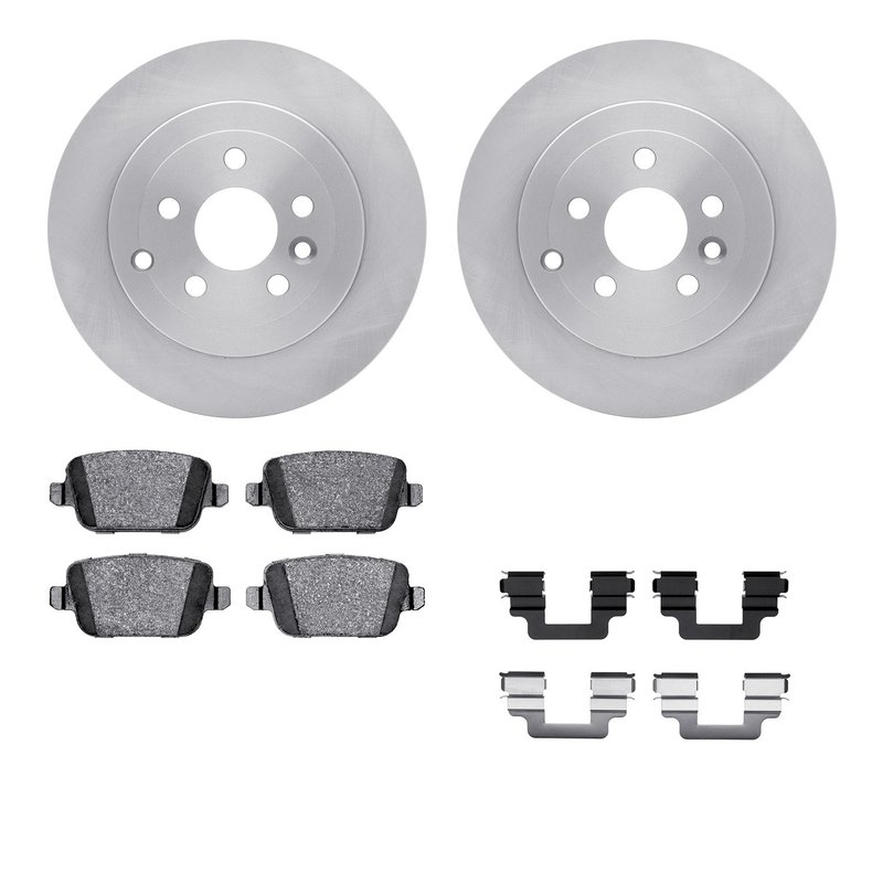 Dynamite Friction 6612-11067 Disc Brake Kit - Rear