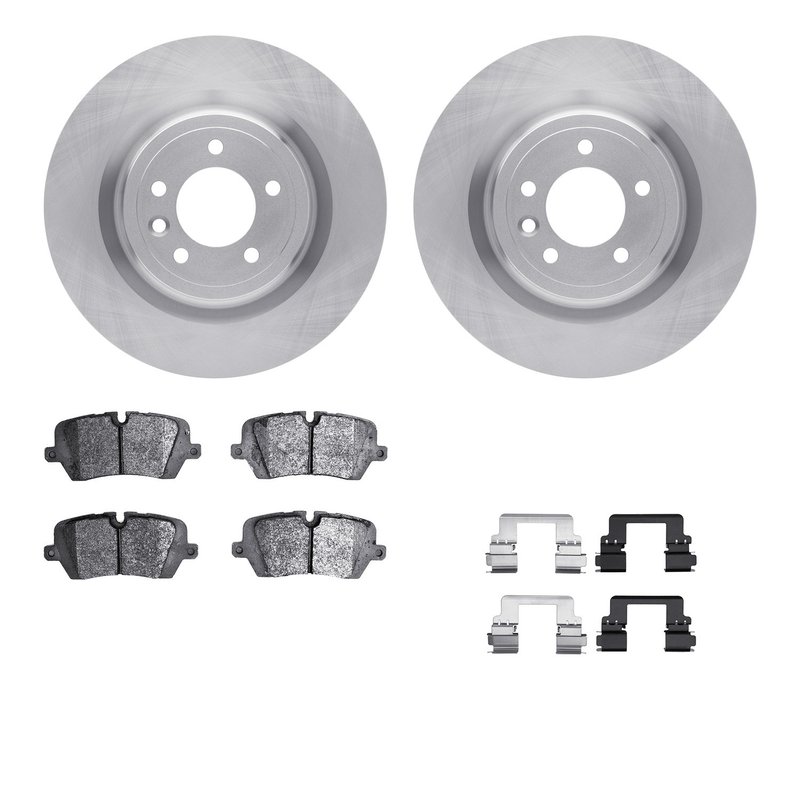 Dynamite Friction 6612-11103 Disc Brake Kit - Rear