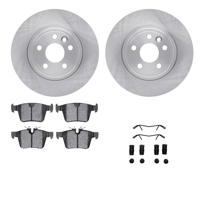 Dynamite Friction 6612-11107 Disc Brake Kit - Rear