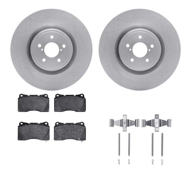 Dynamite Friction 6612-13011 Disc Brake Kit - Front