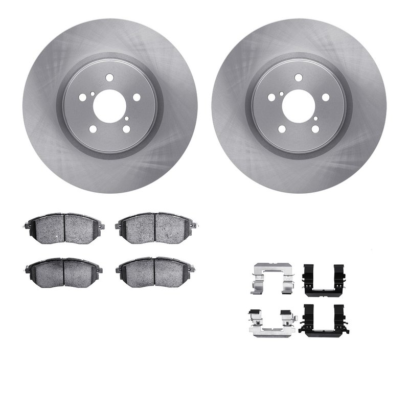 Dynamite Friction 6612-13027 Disc Brake Kit - Front