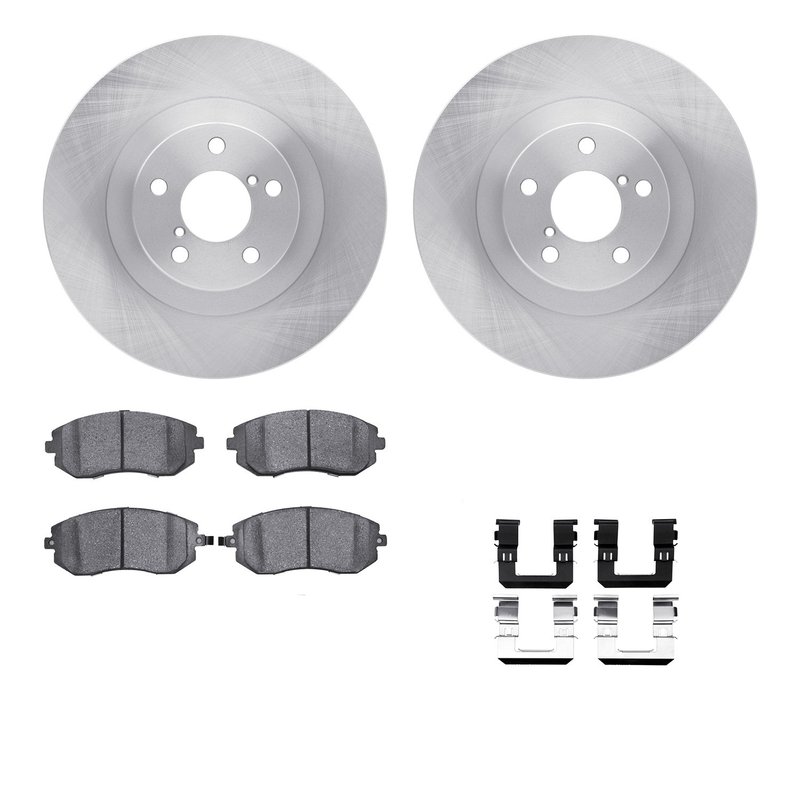 Dynamite Friction 6612-13042 Disc Brake Kit - Front
