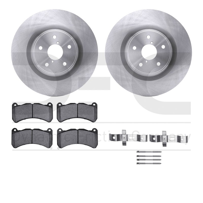 Dynamite Friction 6612-13058 Disc Brake Kit - Front