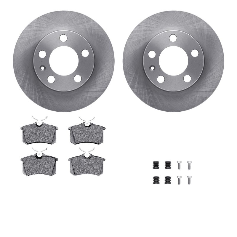 Dynamite Friction 6612-13460 Disc Brake Kit - Rear
