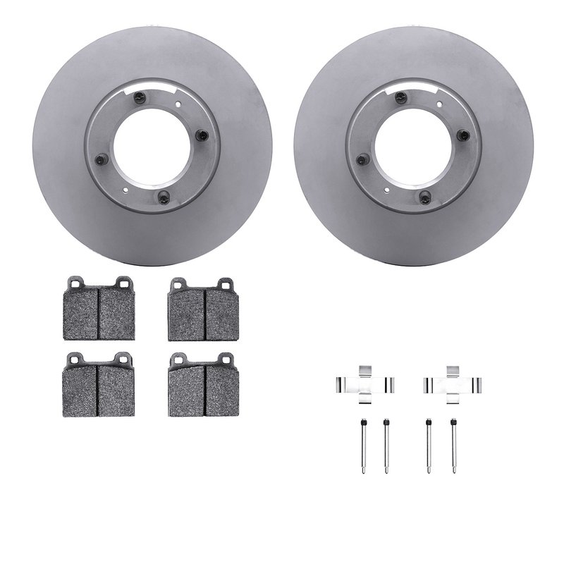 Dynamic Friction 6612-16015 Disc Brake Kit - Front