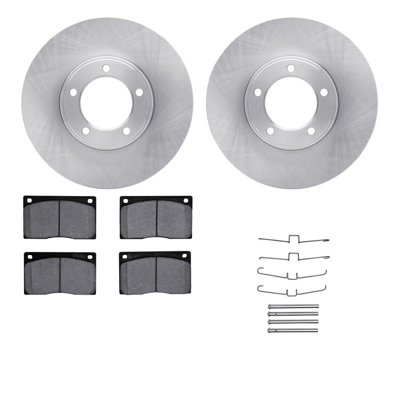 Dynamite Friction 6612-20007 Disc Brake Kit - Front