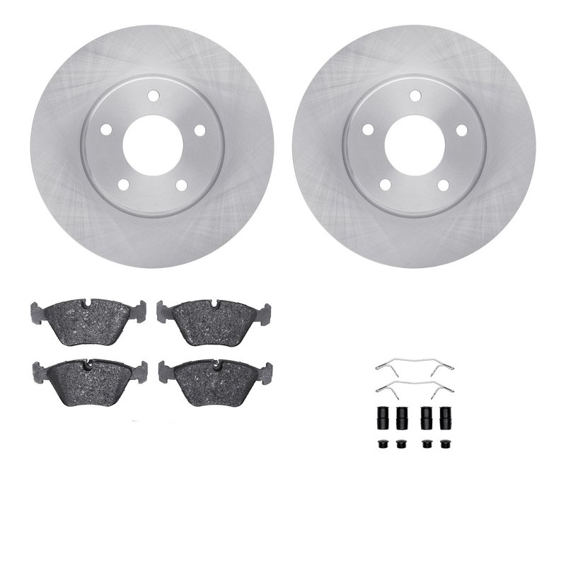 Dynamite Friction 6612-20027 Disc Brake Kit - Front