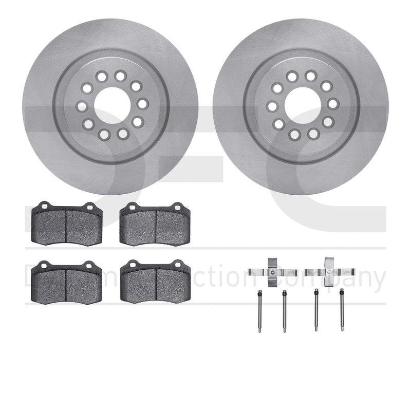 Dynamite Friction 6612-20043 Disc Brake Kit - Rear