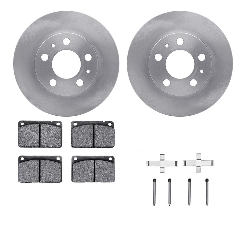 Dynamite Friction 6612-27018 Disc Brake Kit - Front