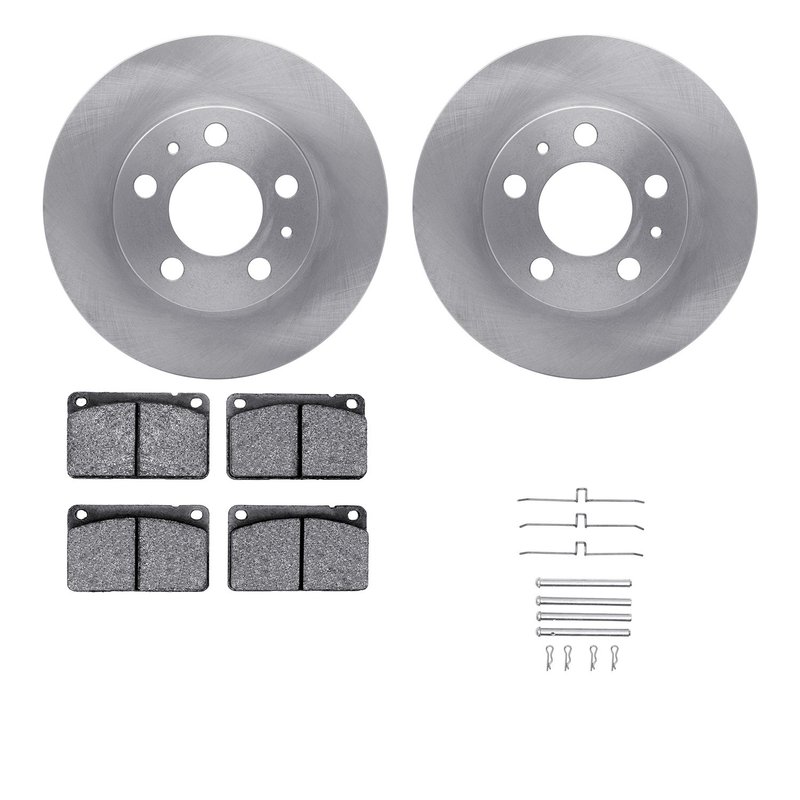 Dynamite Friction 6612-27019 Disc Brake Kit - Front