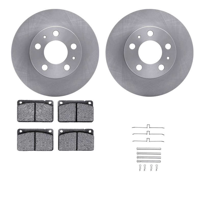 Dynamite Friction 6612-27034 Disc Brake Kit - Front