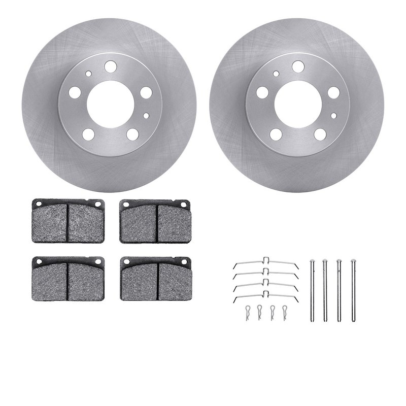 Dynamite Friction 6612-27035 Disc Brake Kit - Front
