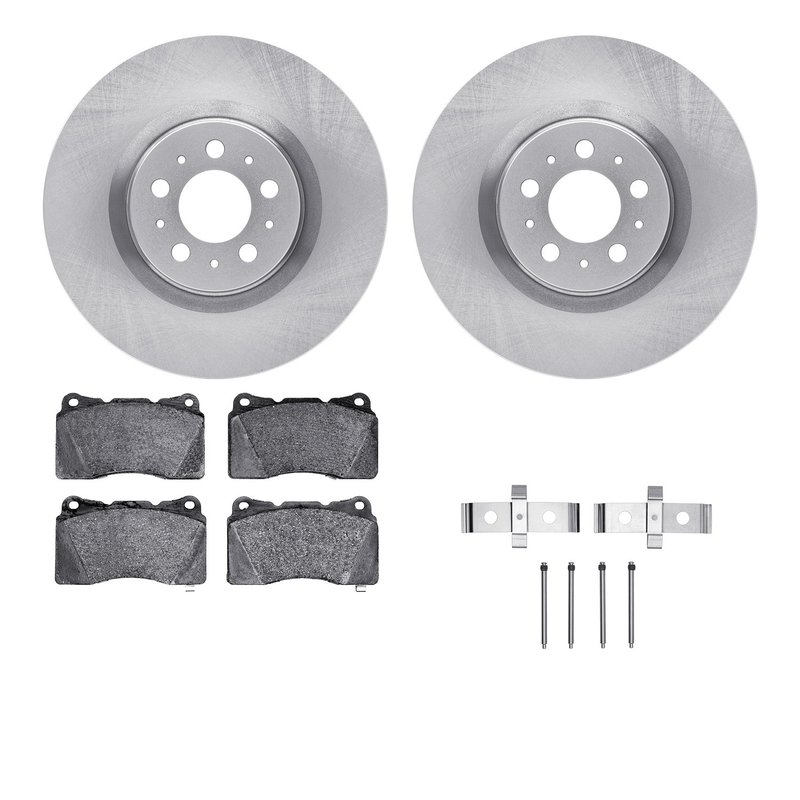 Dynamite Friction 6612-27139 Disc Brake Kit - Front