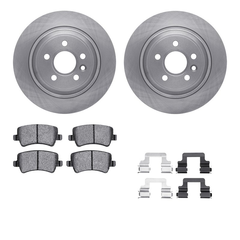 Dynamite Friction 6612-27162 Disc Brake Kit - Rear