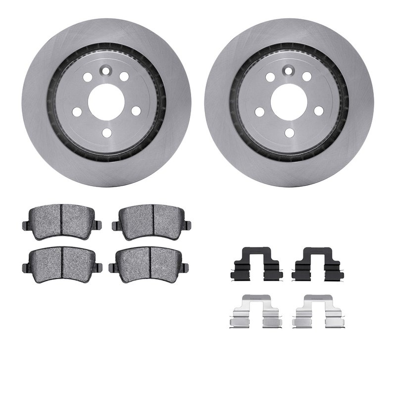 Dynamite Friction 6612-27175 Disc Brake Kit - Rear