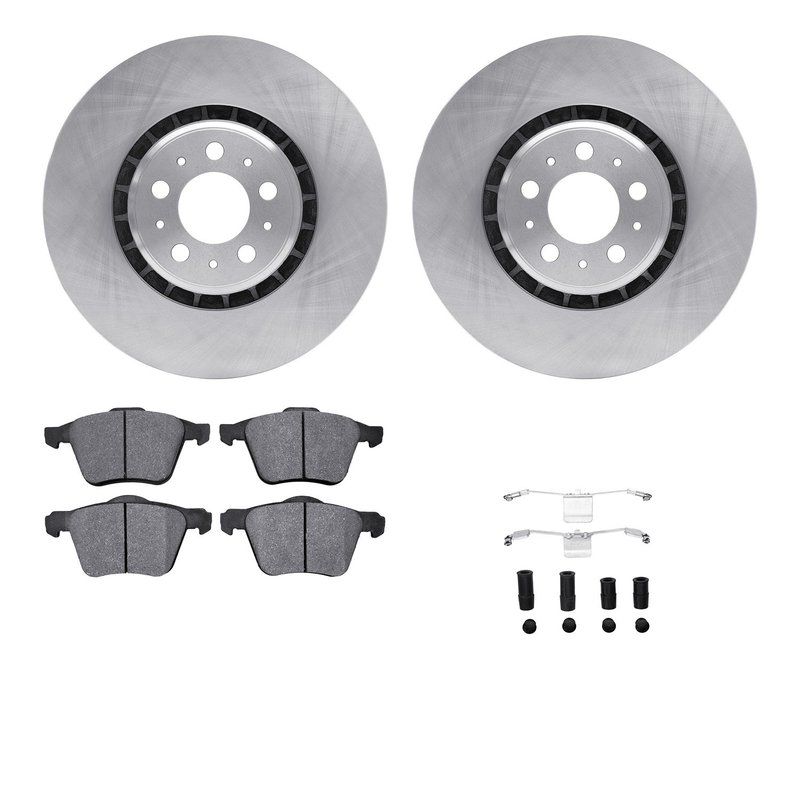Dynamite Friction 6612-27187 Disc Brake Kit - Front