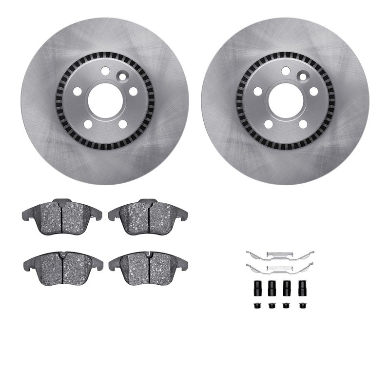 Dynamite Friction 6612-27195 Disc Brake Kit - Front