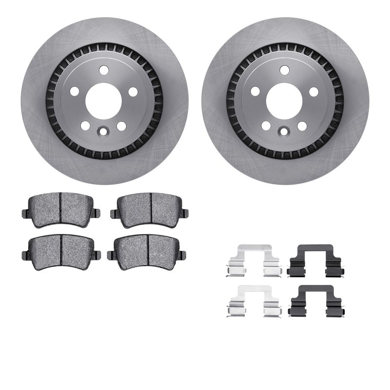 Dynamite Friction 6612-27203 Disc Brake Kit - Rear