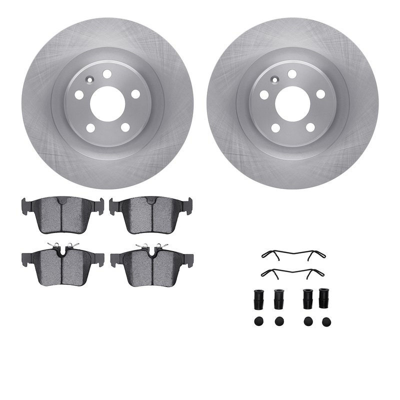 Dynamite Friction 6612-27215 Disc Brake Kit - Rear