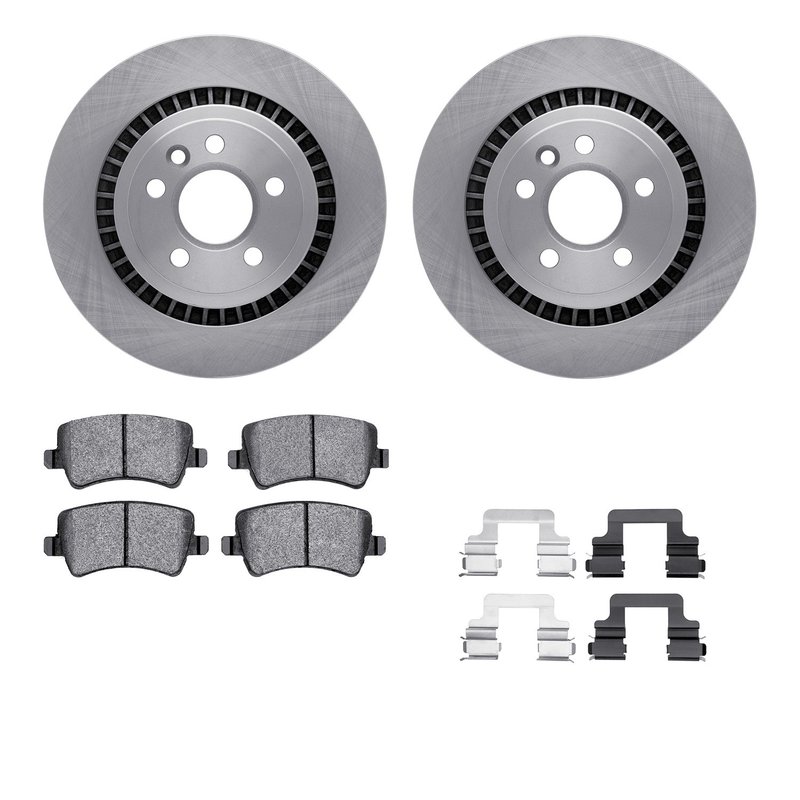 Dynamite Friction 6612-27243 Disc Brake Kit - Rear