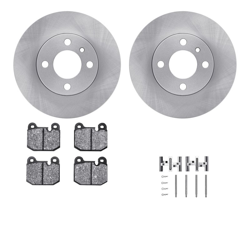 Dynamite Friction 6612-31023 Disc Brake Kit - Front