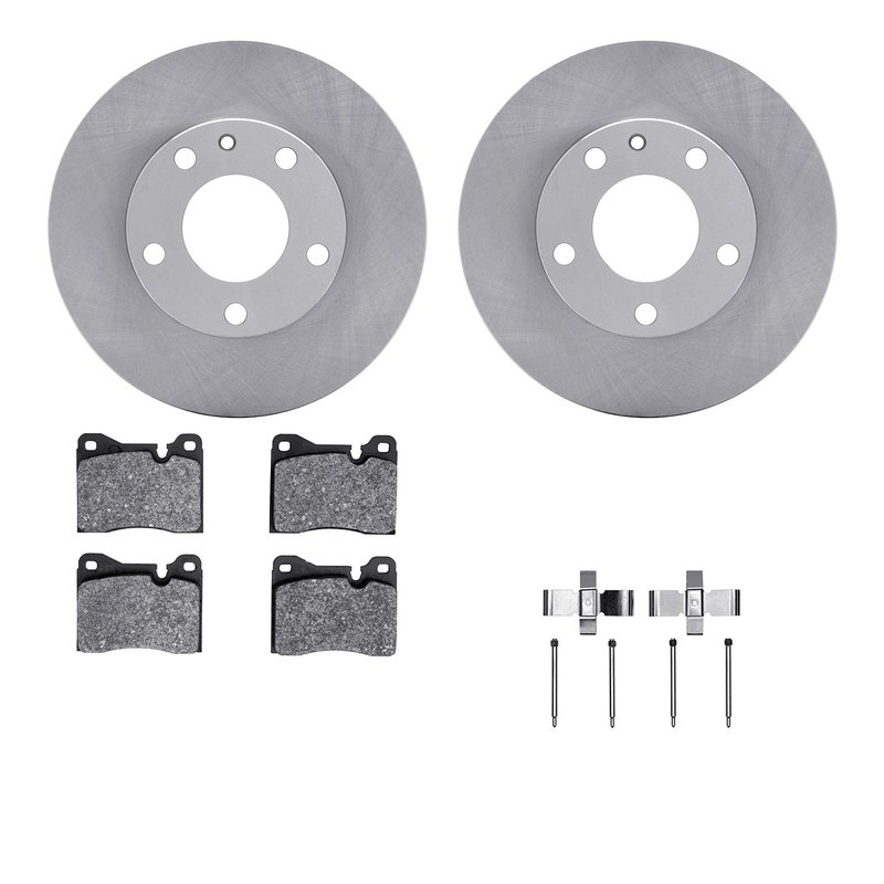 Dynamite Friction 6612-31031 Disc Brake Kit - Front