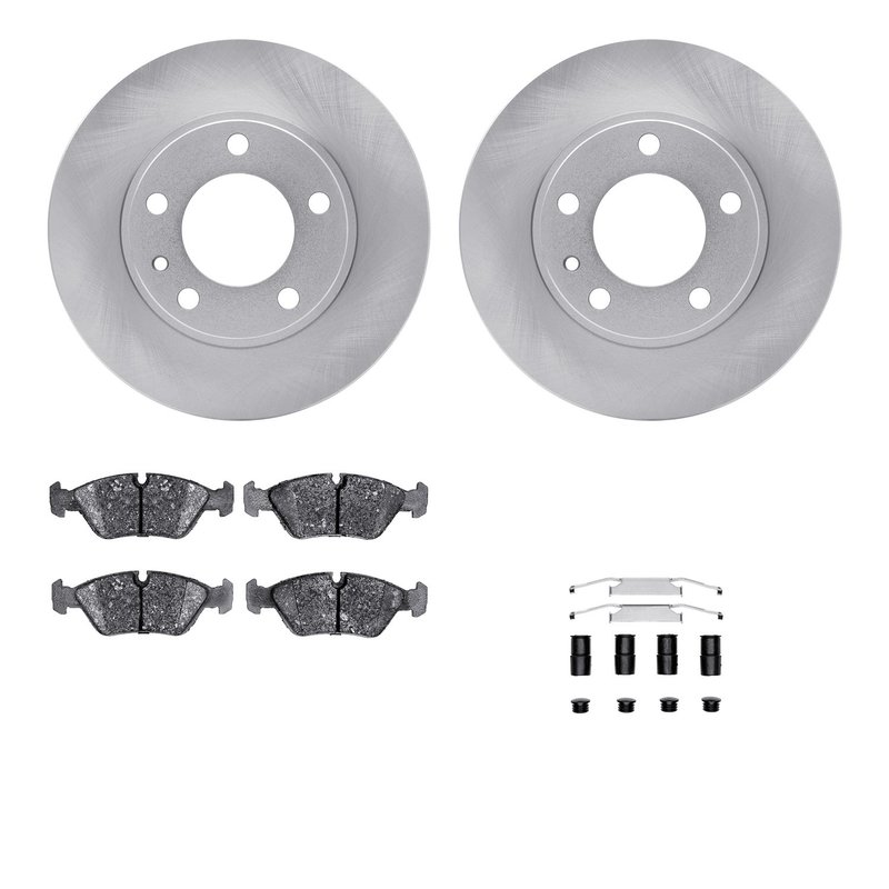 Dynamite Friction 6612-31039 Disc Brake Kit - Front