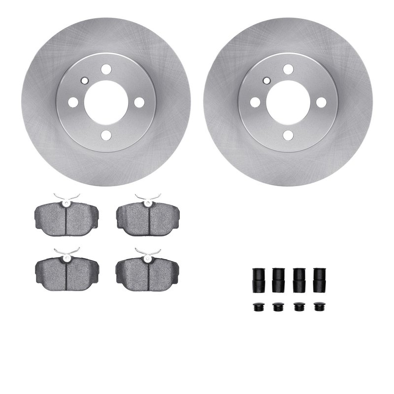 Dynamite Friction 6612-31062 Disc Brake Kit - Front