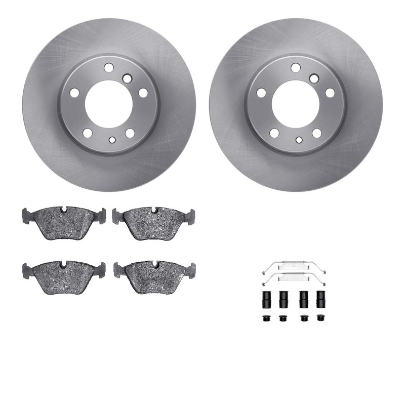 Dynamic Friction 6612-31075 Disc Brake Kit - Front