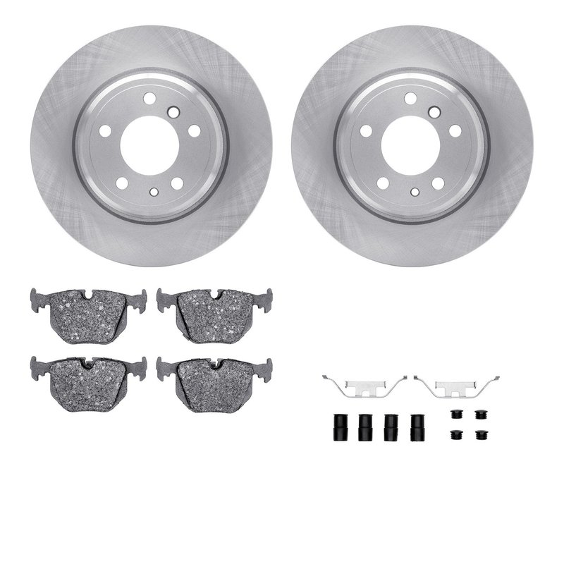 Dynamite Friction 6612-31123 Disc Brake Kit - Rear