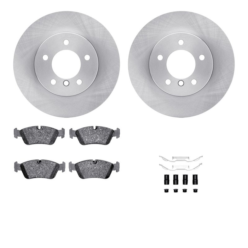 Dynamite Friction 6612-31173 Disc Brake Kit - Front