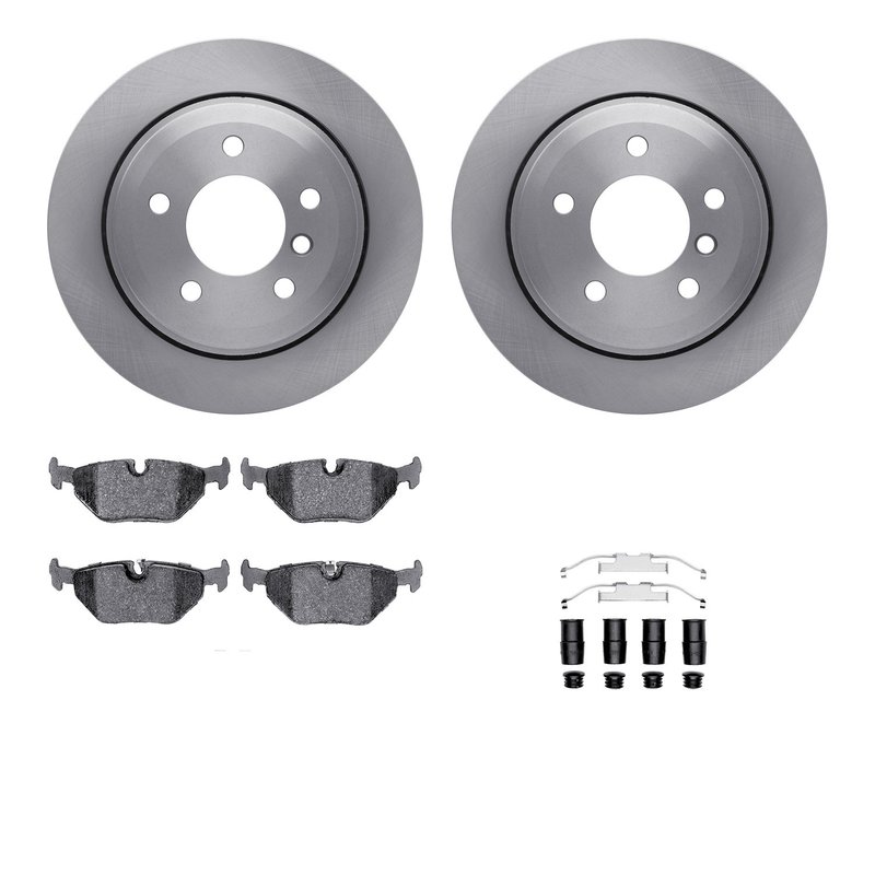 Dynamite Friction 6612-31200 Disc Brake Kit - Rear