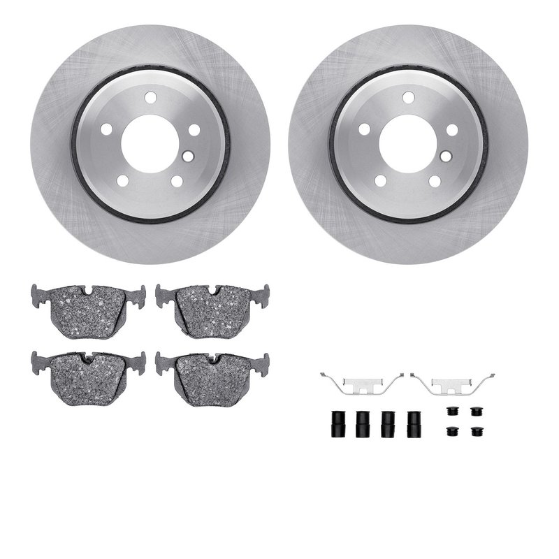 Dynamite Friction 6612-31202 Disc Brake Kit - Rear