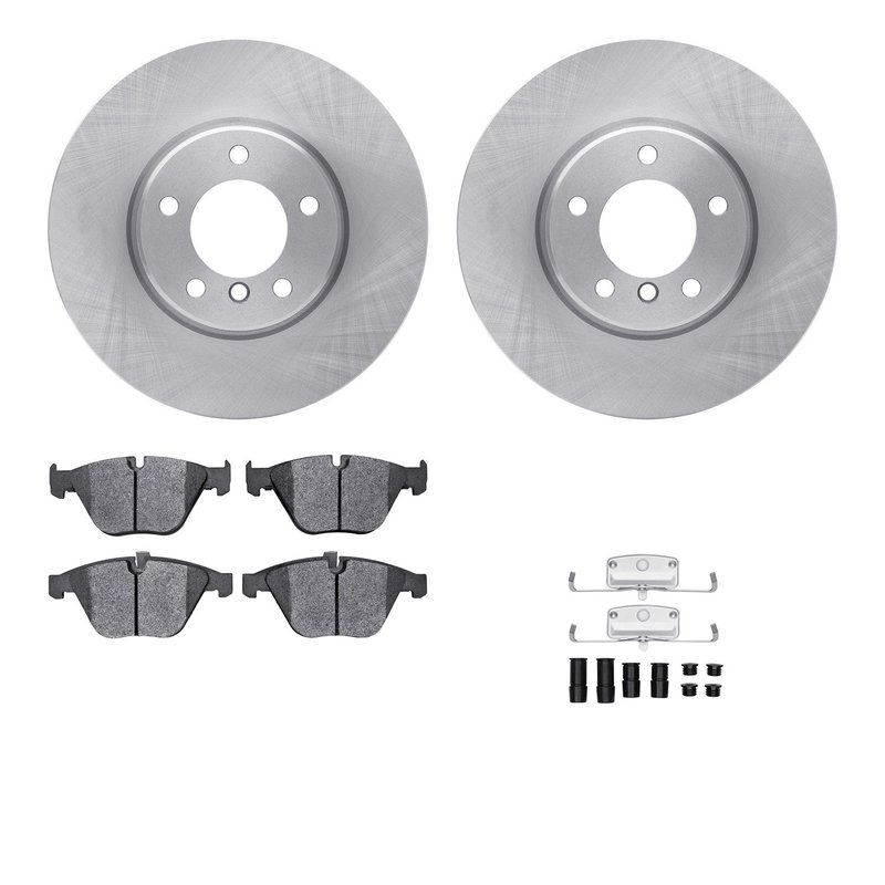 Dynamic Friction 6612-31234 Disc Brake Kit - Front