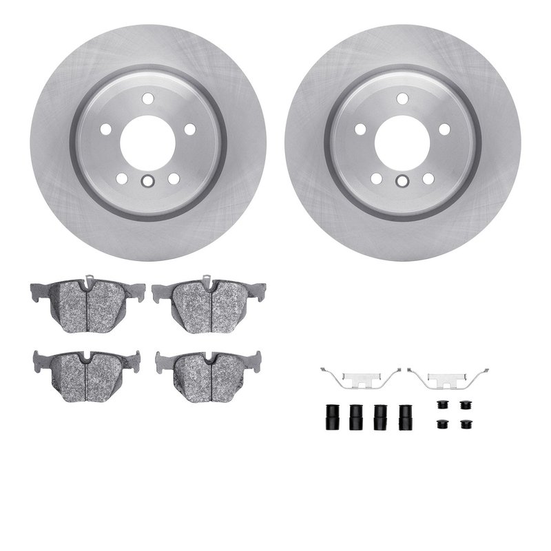 Dynamite Friction 6612-31271 Disc Brake Kit - Rear