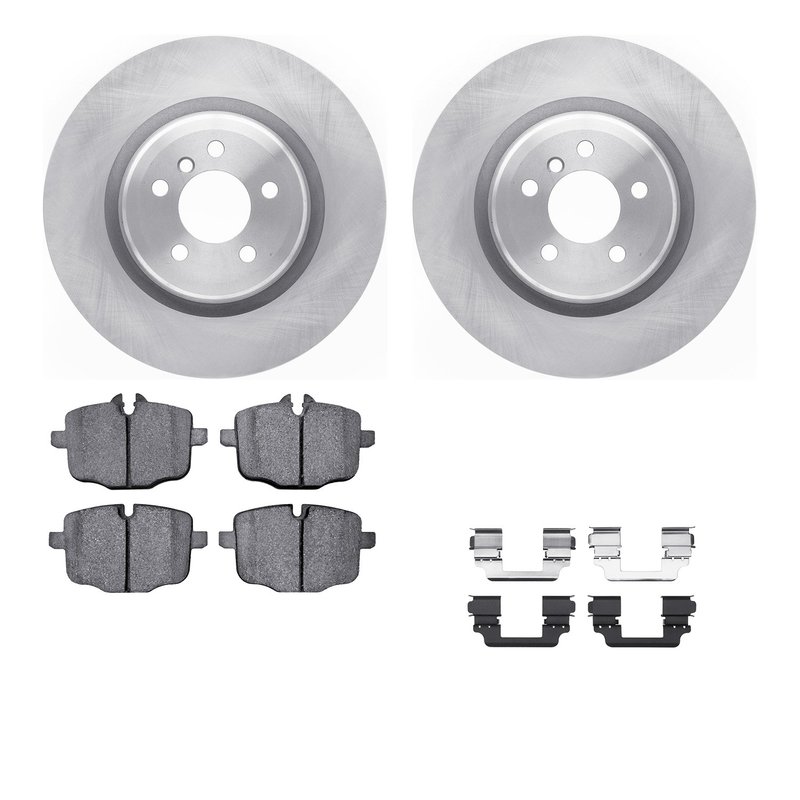 Dynamite Friction 6612-31330 Disc Brake Kit - Rear