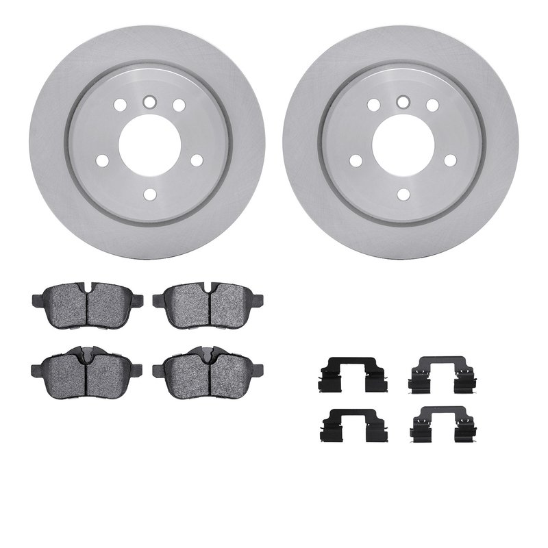 Dynamite Friction 6612-31346 Disc Brake Kit - Rear