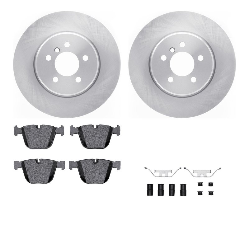Dynamite Friction 6612-31371 Disc Brake Kit - Rear