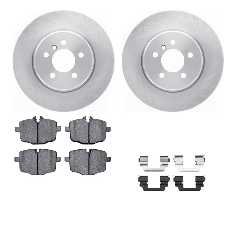 Dynamite Friction 6612-31372 Disc Brake Kit - Rear