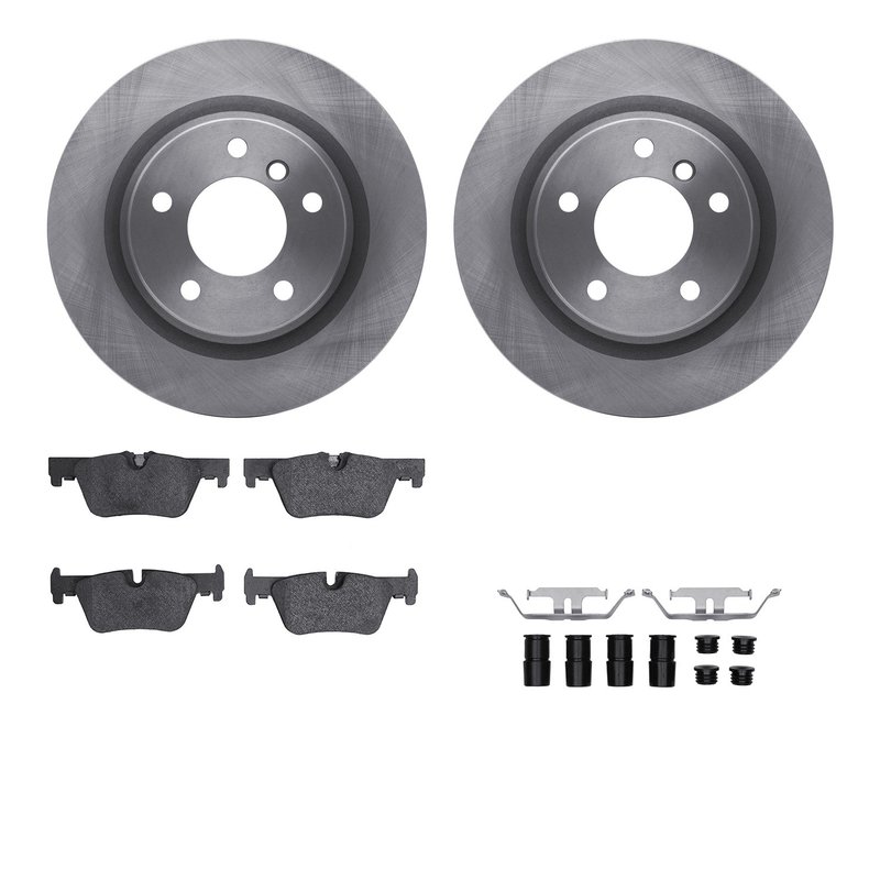 Dynamite Friction 6612-31392 Disc Brake Kit - Rear