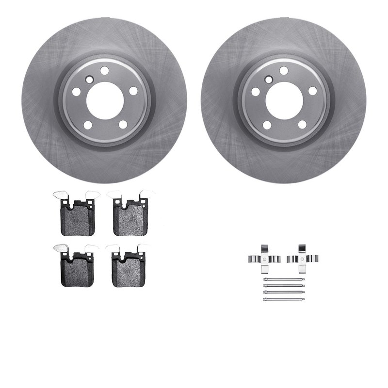 Dynamite Friction 6612-31400 Disc Brake Kit - Rear