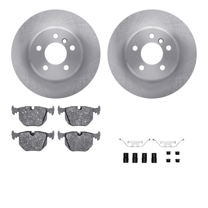 Dynamic Friction 6612-31438 Disc Brake Kit - Rear